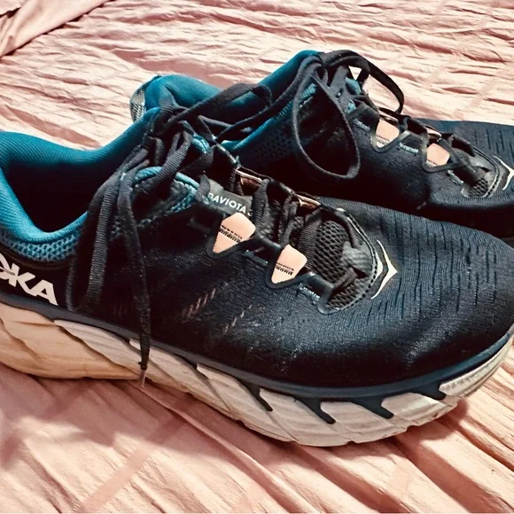 Hoka Women's Gaviota 3 Sneakers- Navy, teal, light pink
(Bundle to save!) - Picture 4 of 9